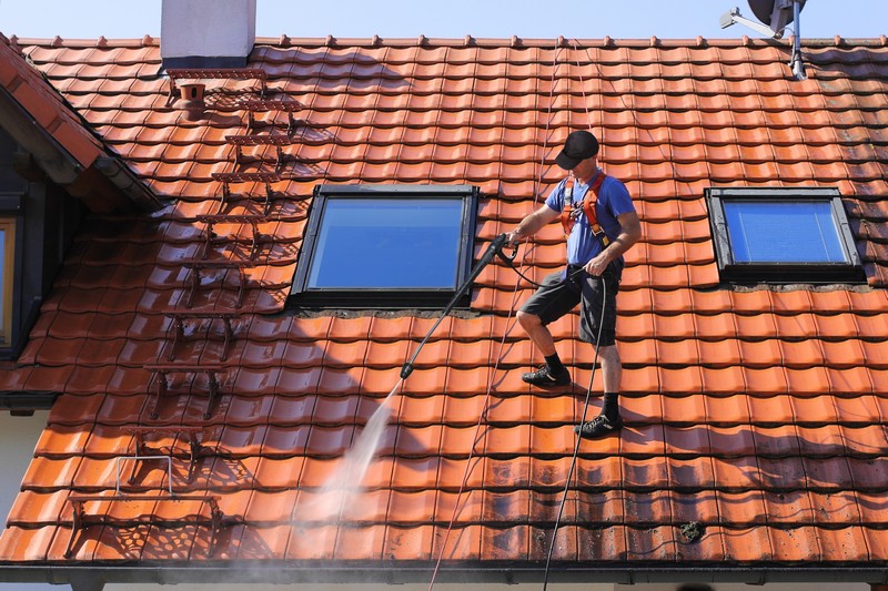 Professional Mill Creek moss roof cleaning in WA near 98012